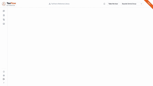 TaxFlow demo